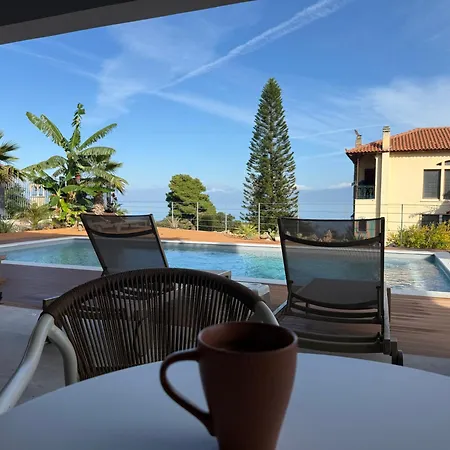 Romantic Pool With Sea View Rastoni Apartment Melission