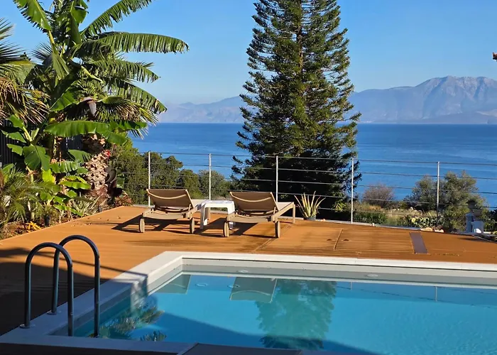 Romantic Pool With Sea View Rastoni Melíszi
